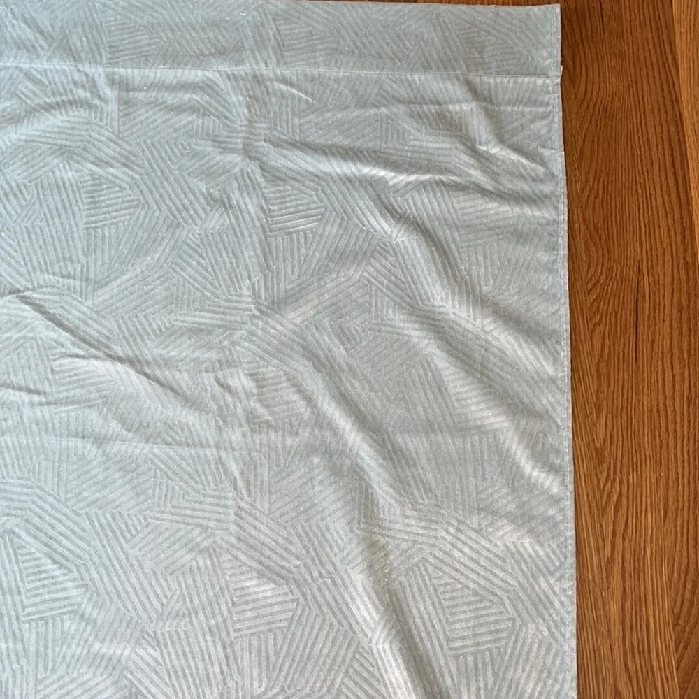New Anthropologie Raquel Curtain light blue